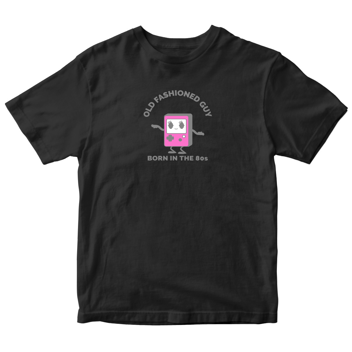 Old Fashioned Guy Toddler T-shirt | Black