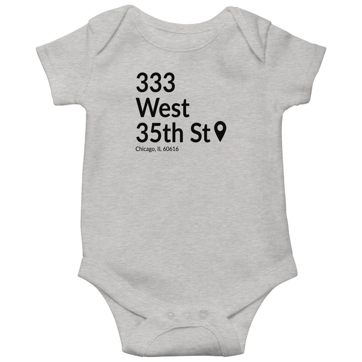 Chicago Baseball Stadium South Side Baby Bodysuits