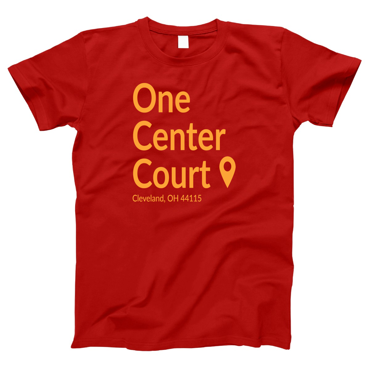 Cleveland Basketball Stadium Women's T-shirt | Red