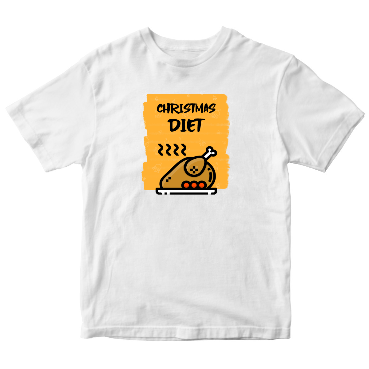 Christmas Diet Kids T-shirt | White