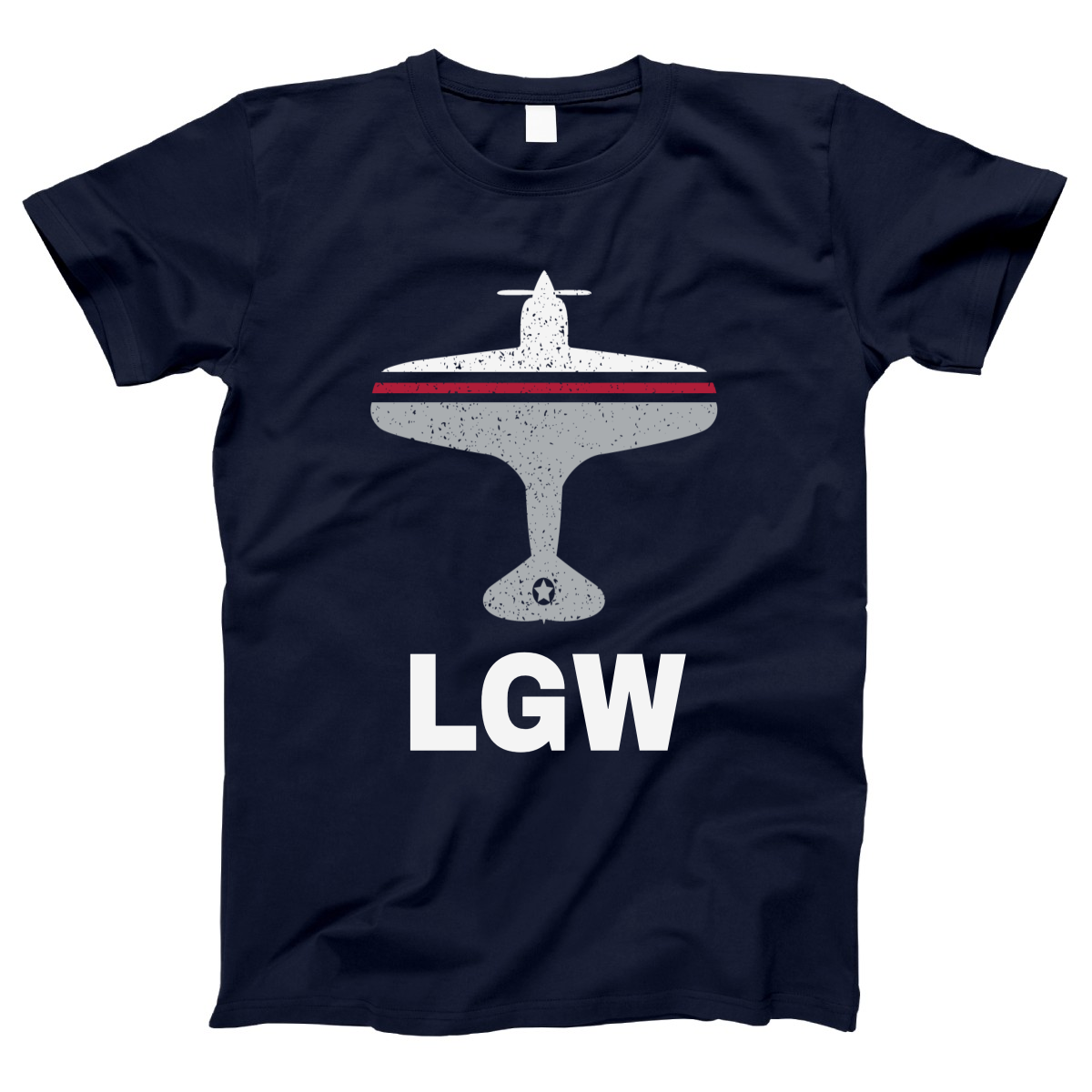 Fly London LGW Airport Women's T-shirt | Navy