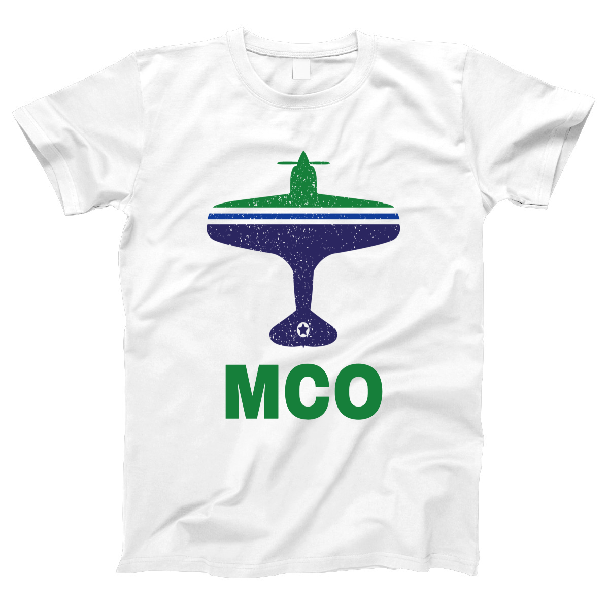 Fly Orlando MCO Airport Women's T-shirt | White