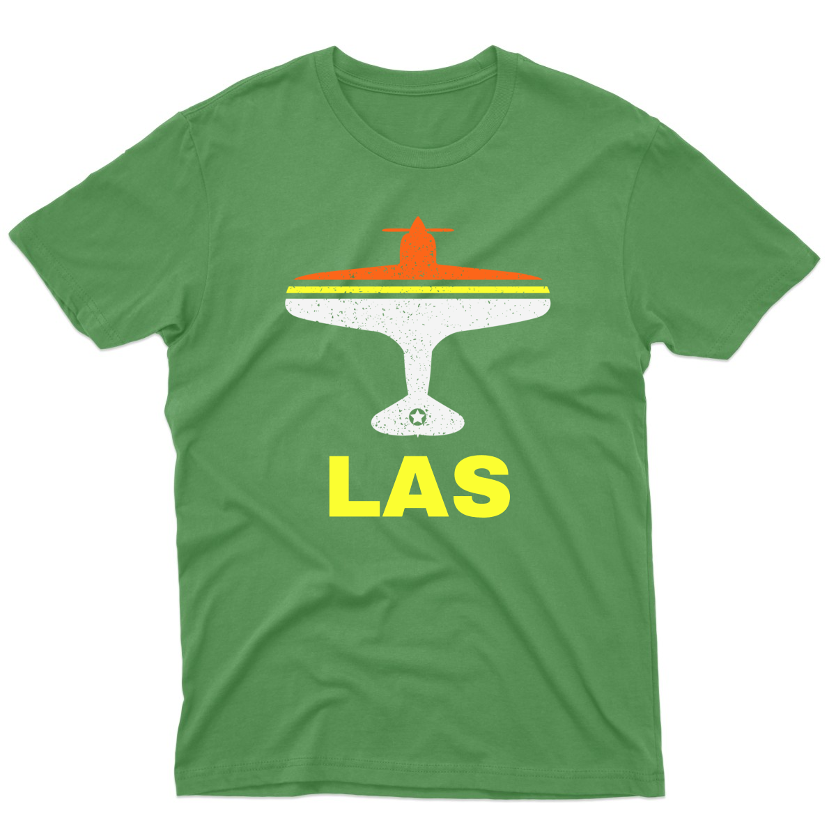 Fly Las Vegas LAS Airport Men's T-shirt | Green