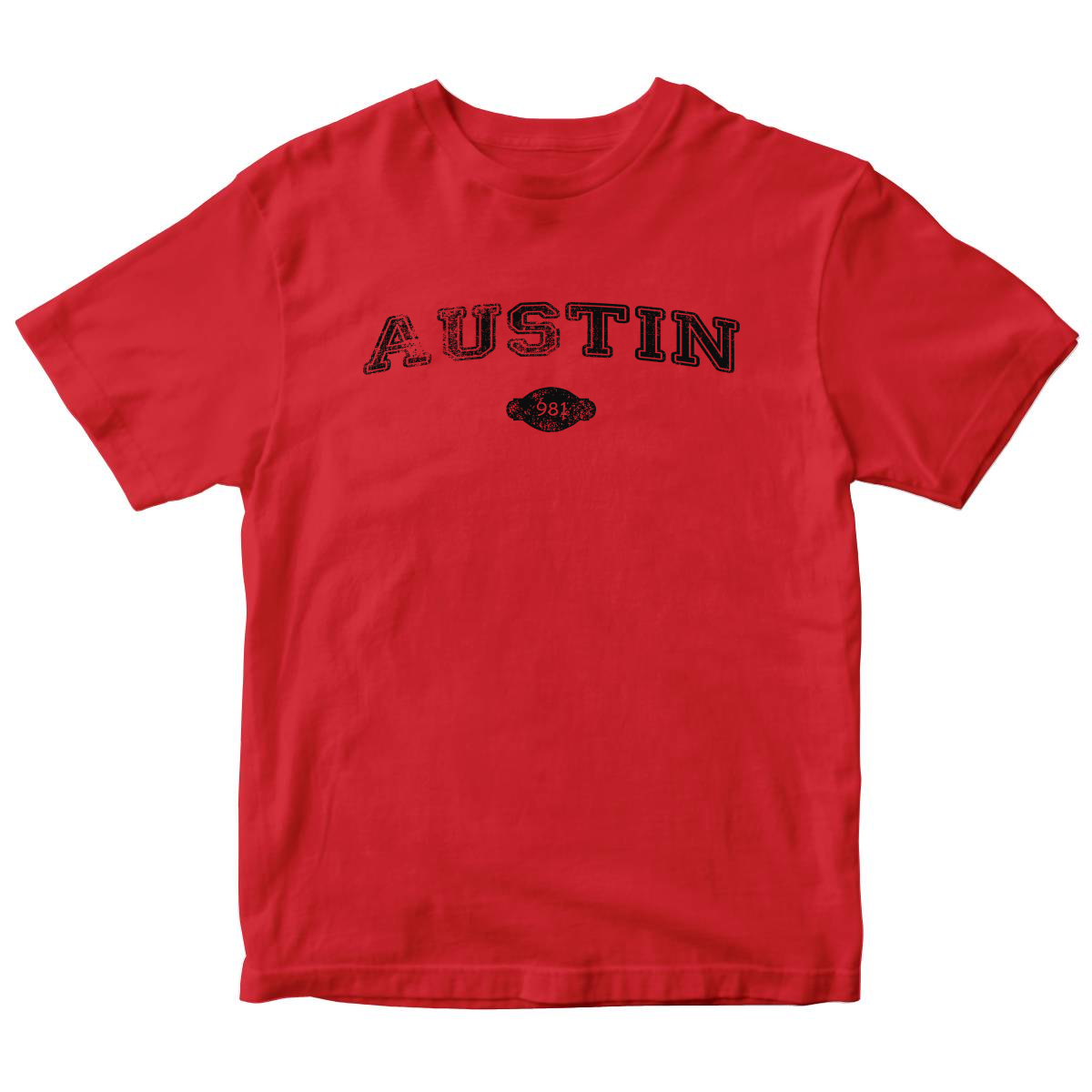 Austin 1839 Represent Toddler T-shirt | Red