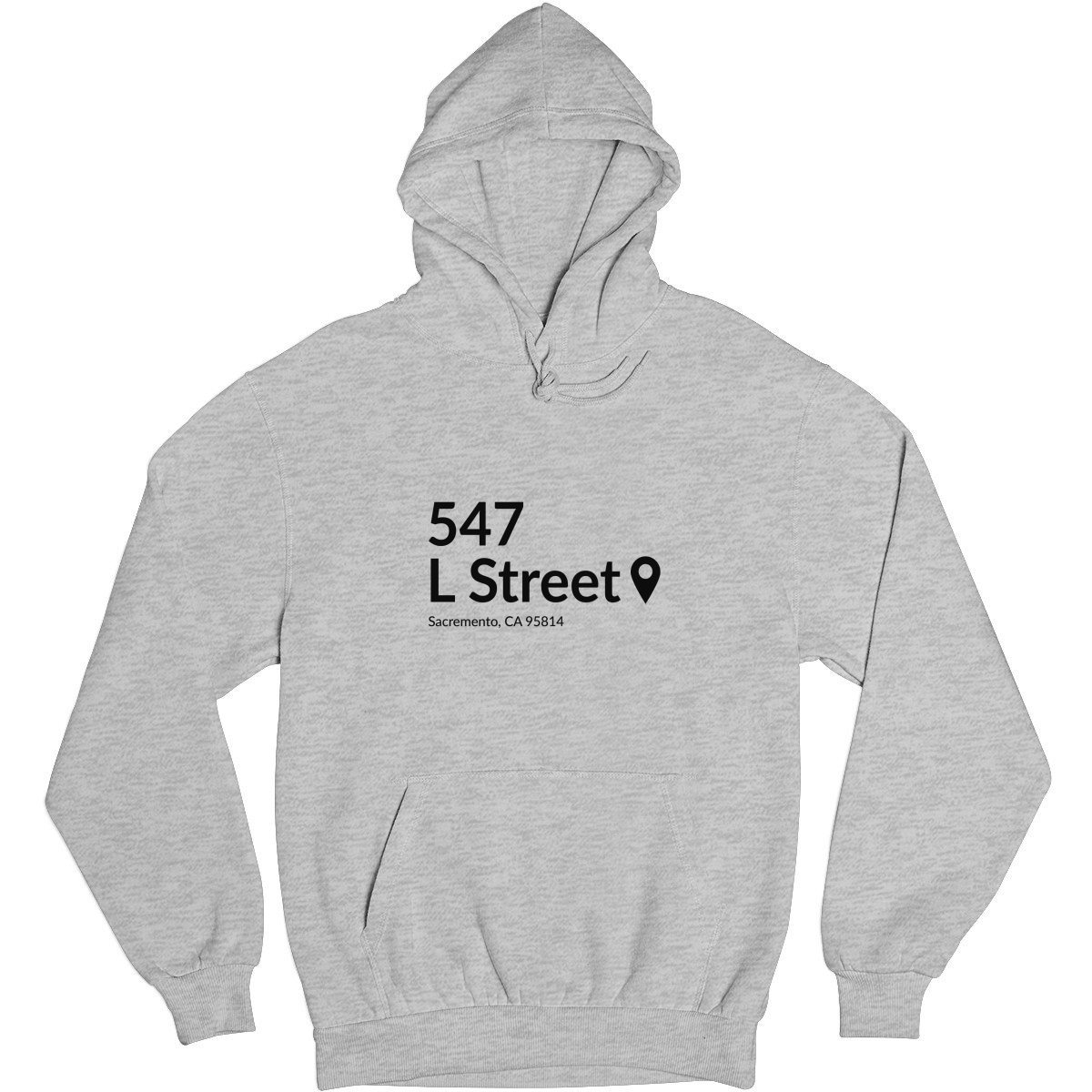 Sacramento Basketball Stadium Unisex Hoodie | Gray