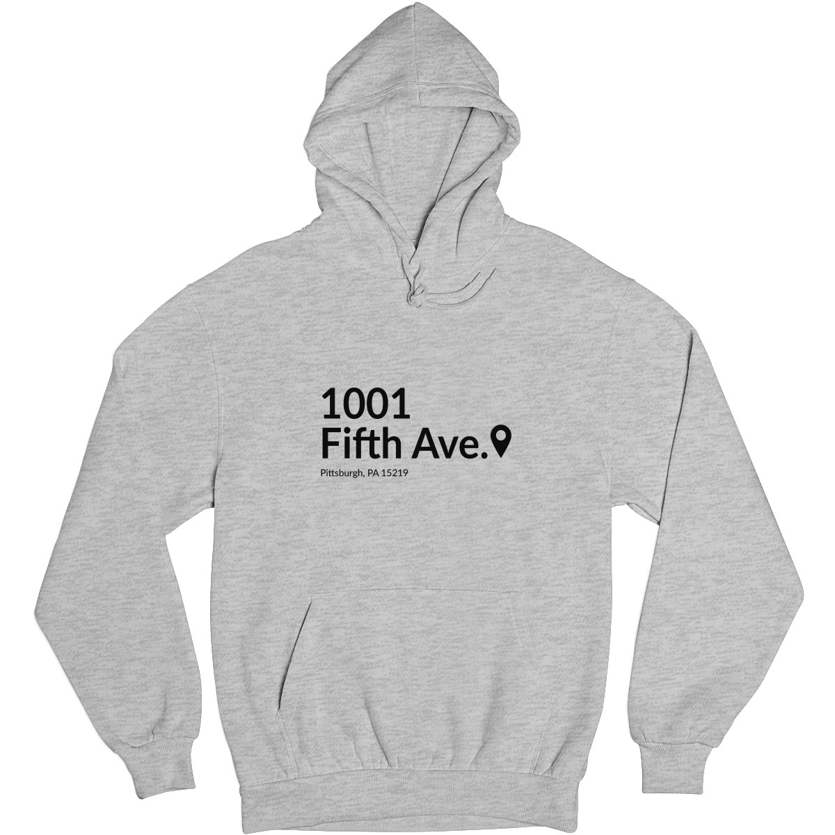 Pittsburgh Hockey Stadium Unisex Hoodie | Gray