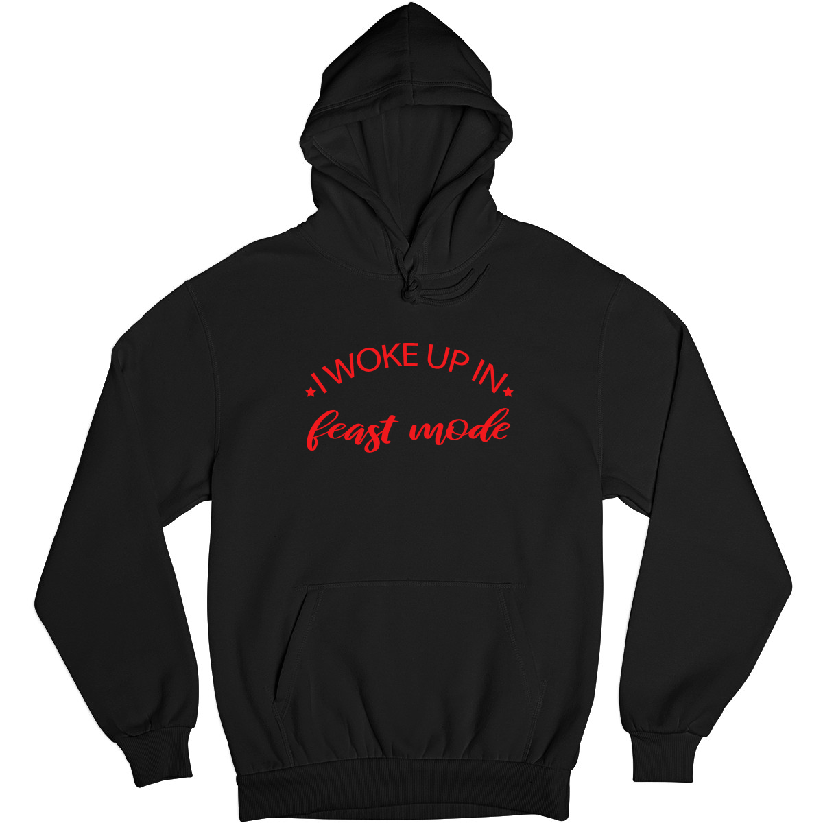 Feast Mode Unisex Hoodie | Black