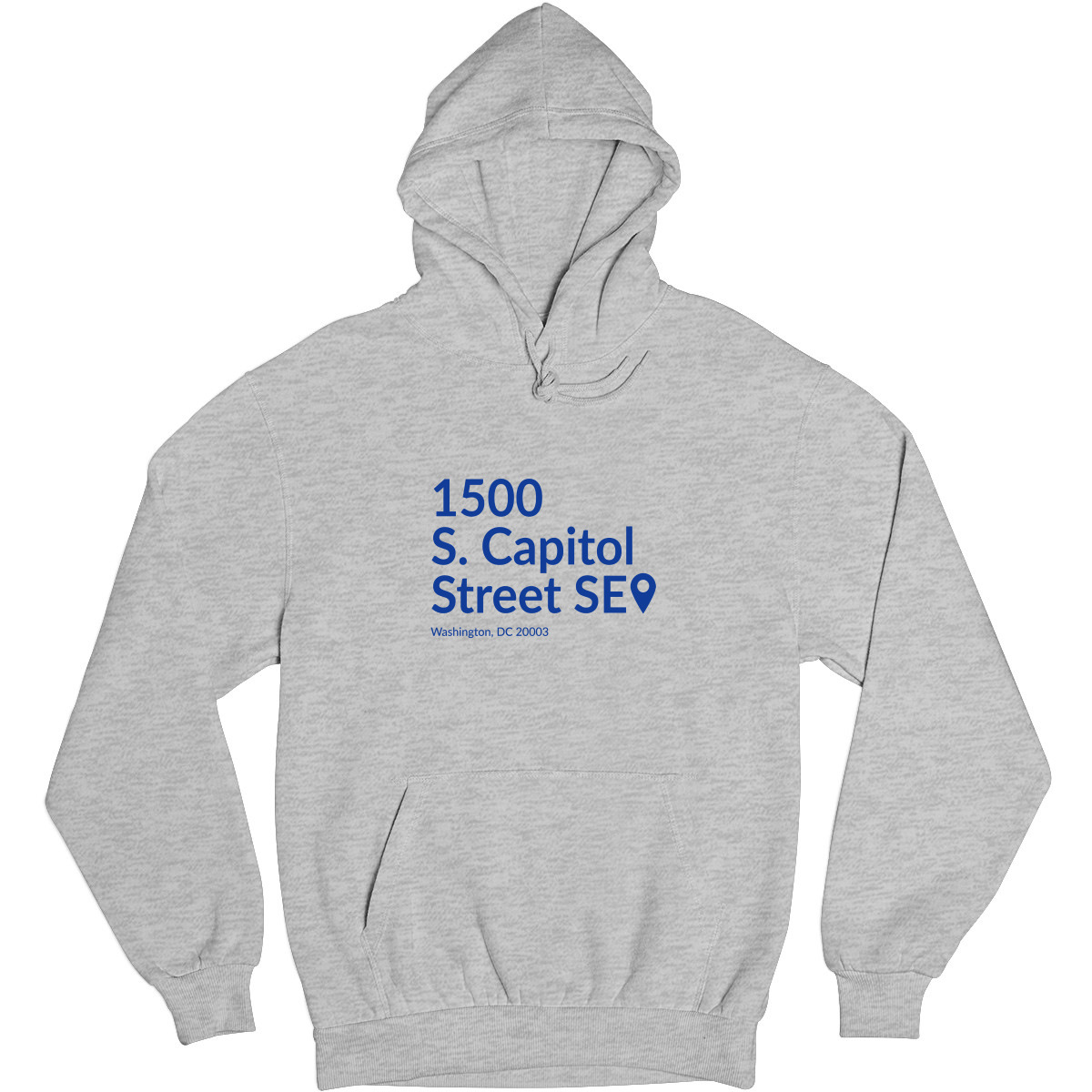 Washington D.C. Baseball Stadium Unisex Hoodie | Gray