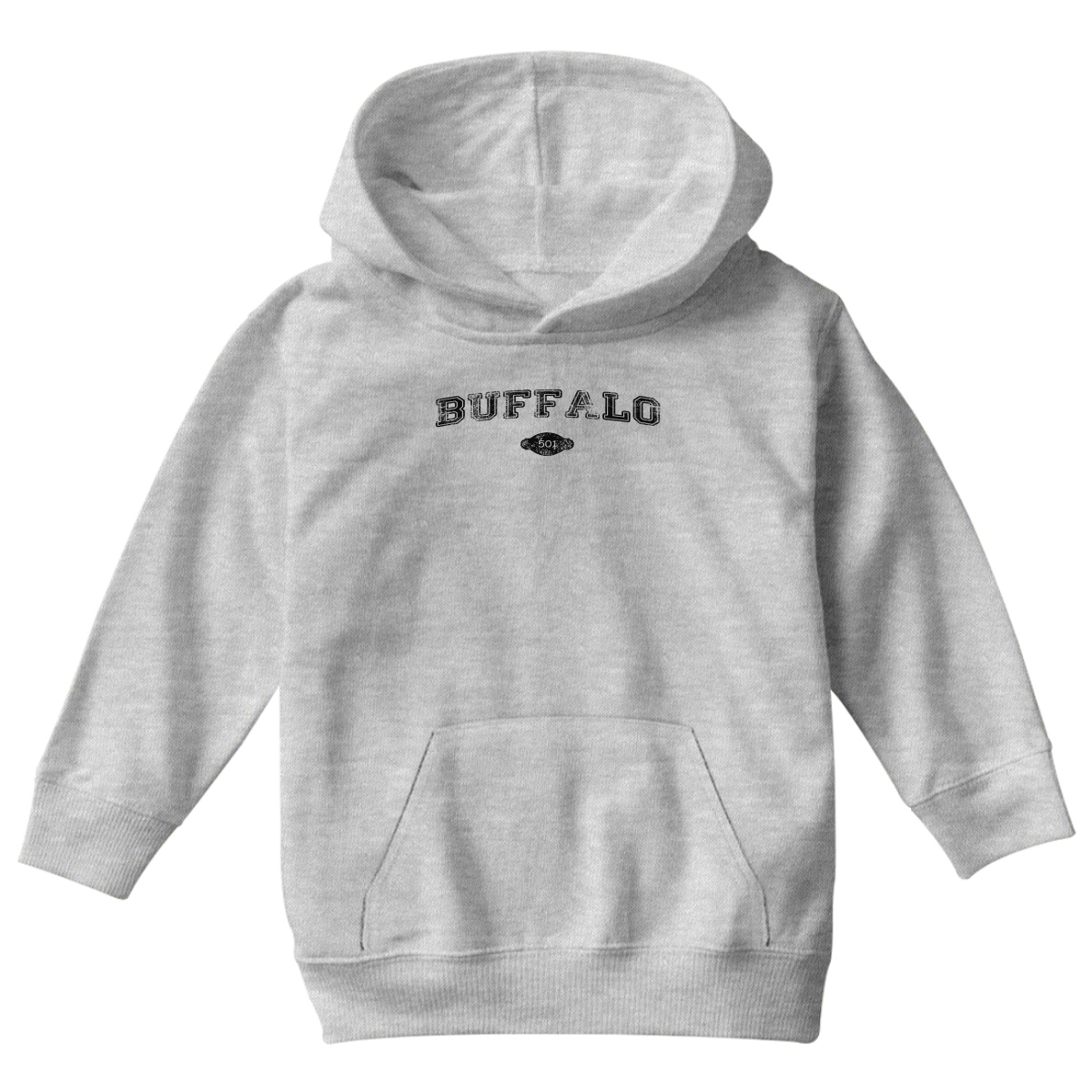 Buffalo 1801 Represent Kids Hoodie | Gray