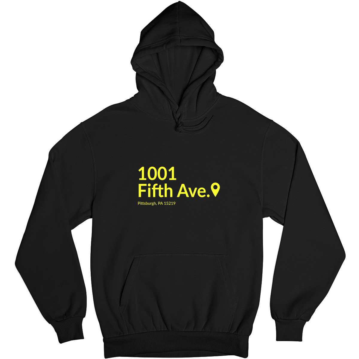 Pittsburgh Hockey Stadium Unisex Hoodie | Black