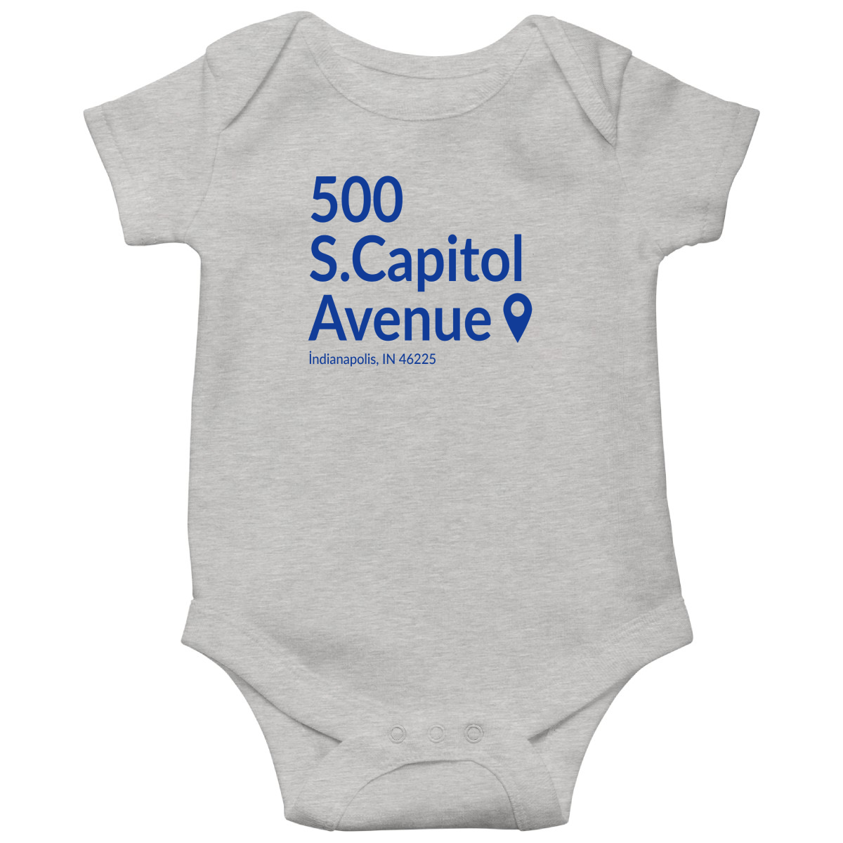 Indianapolis Football Stadium Baby Bodysuits