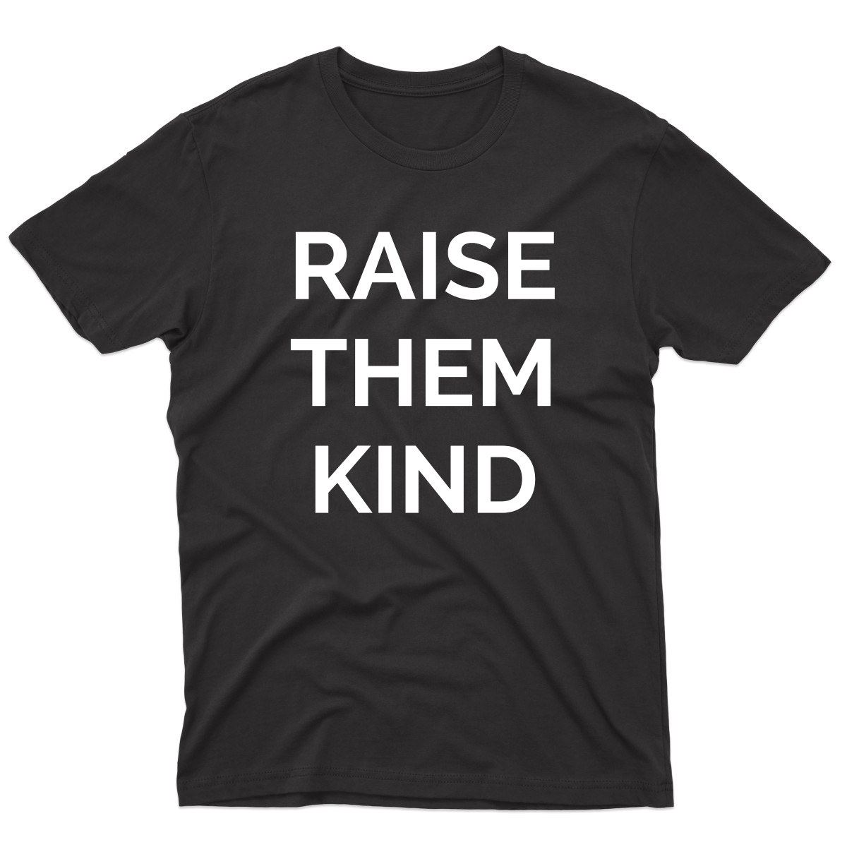 Raise Them Kind Men's T-shirt | Black