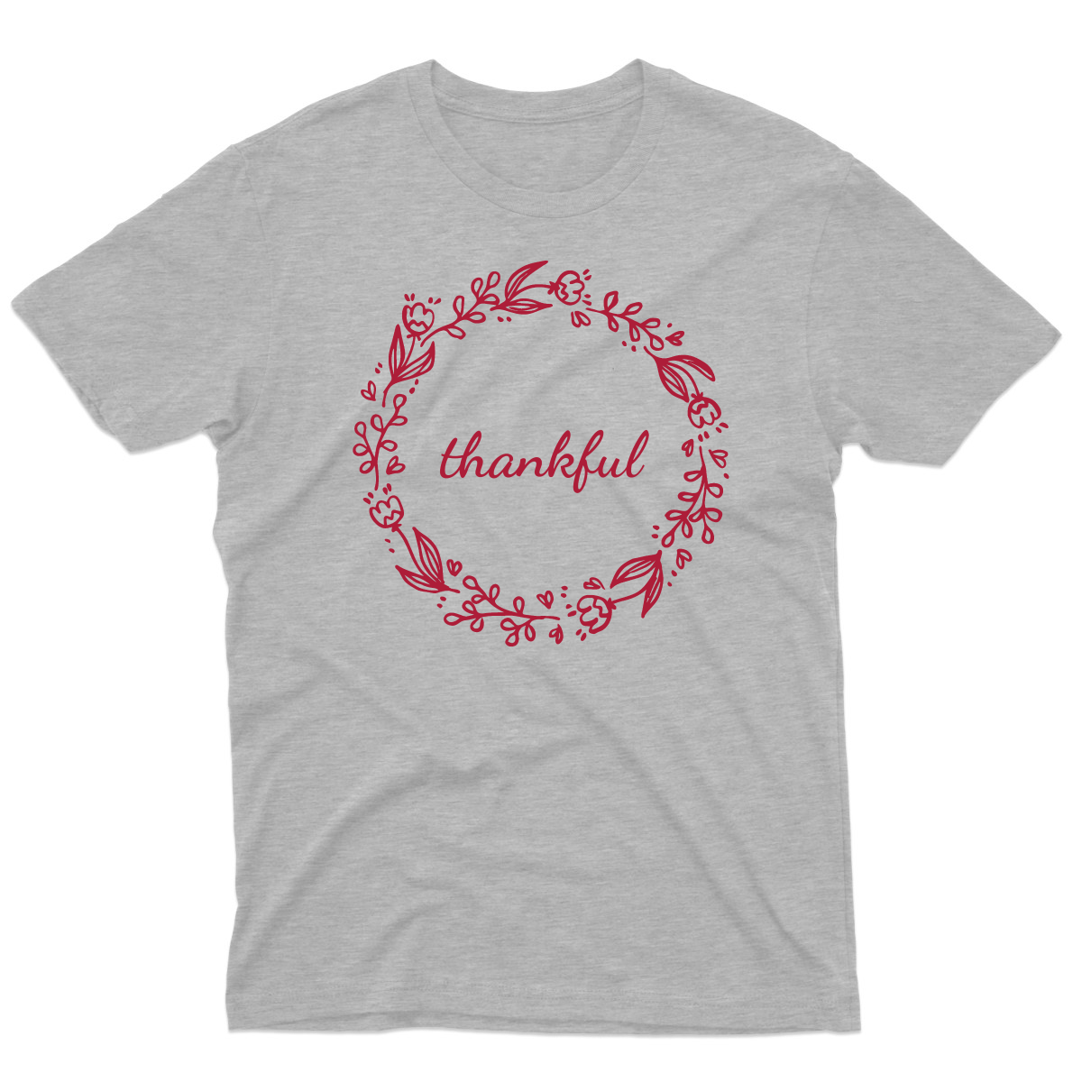 Thankful Men's T-shirt | Gray