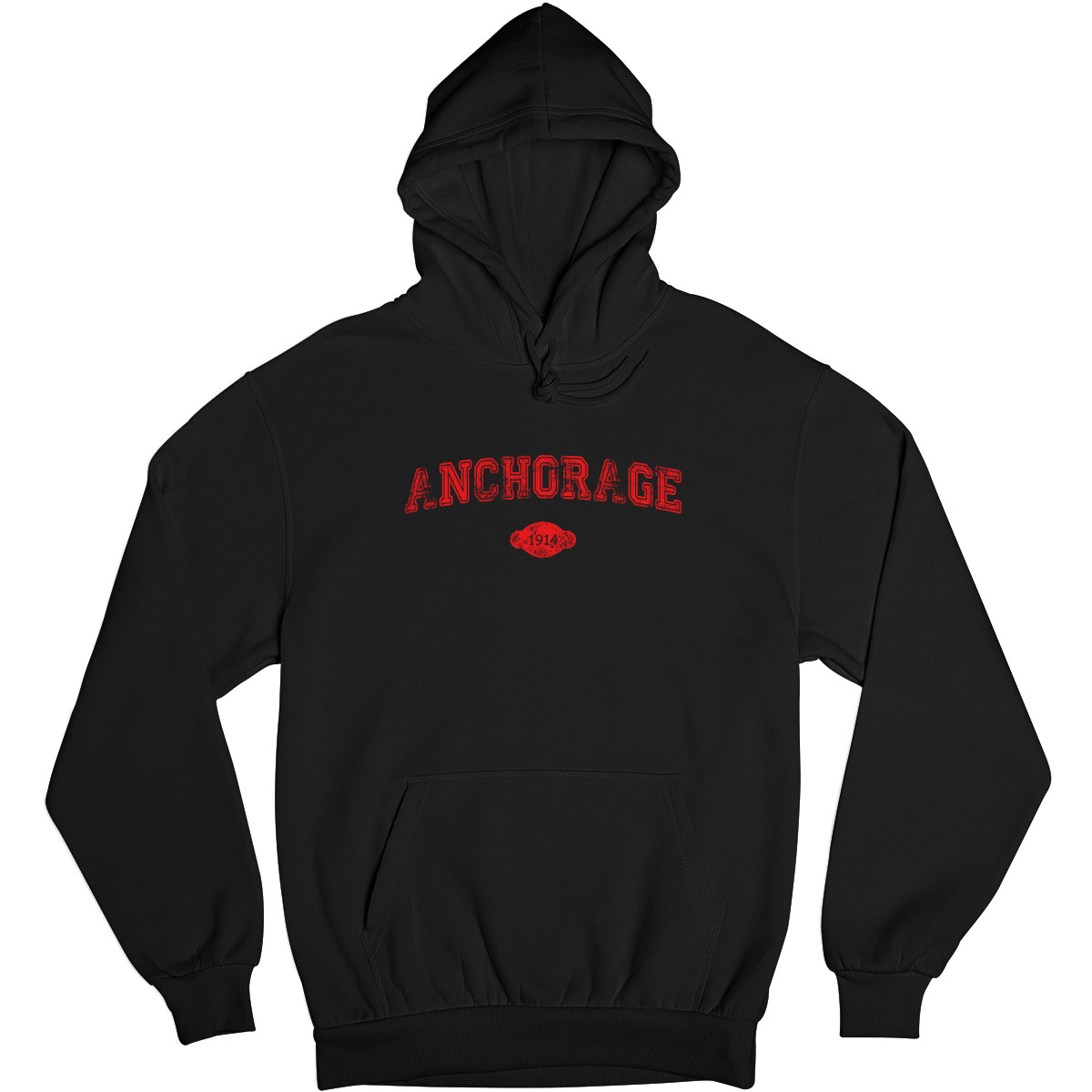 Anchorage 1914 Represent Unisex Hoodie | Black