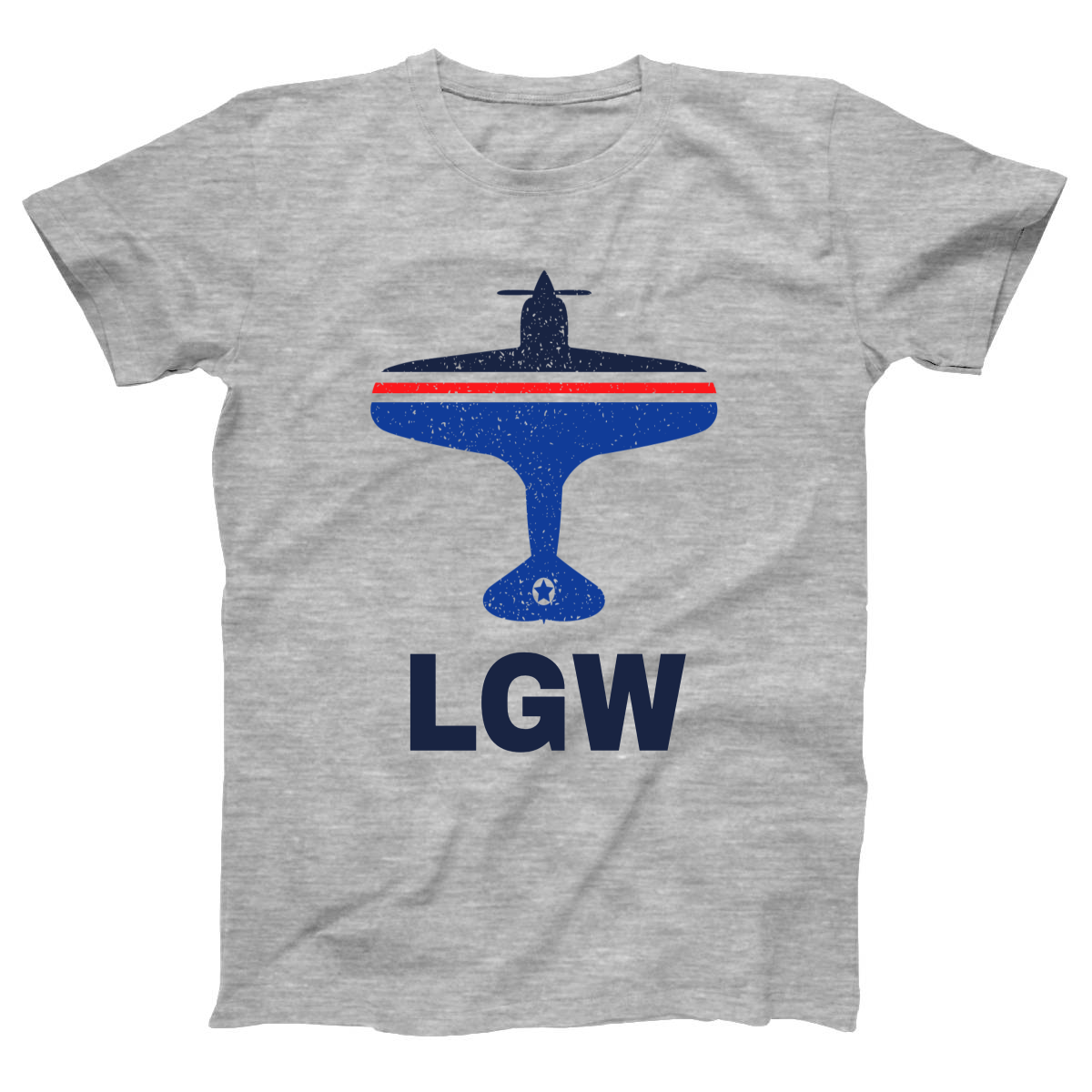 Fly London LGW Airport Women's T-shirt | Gray