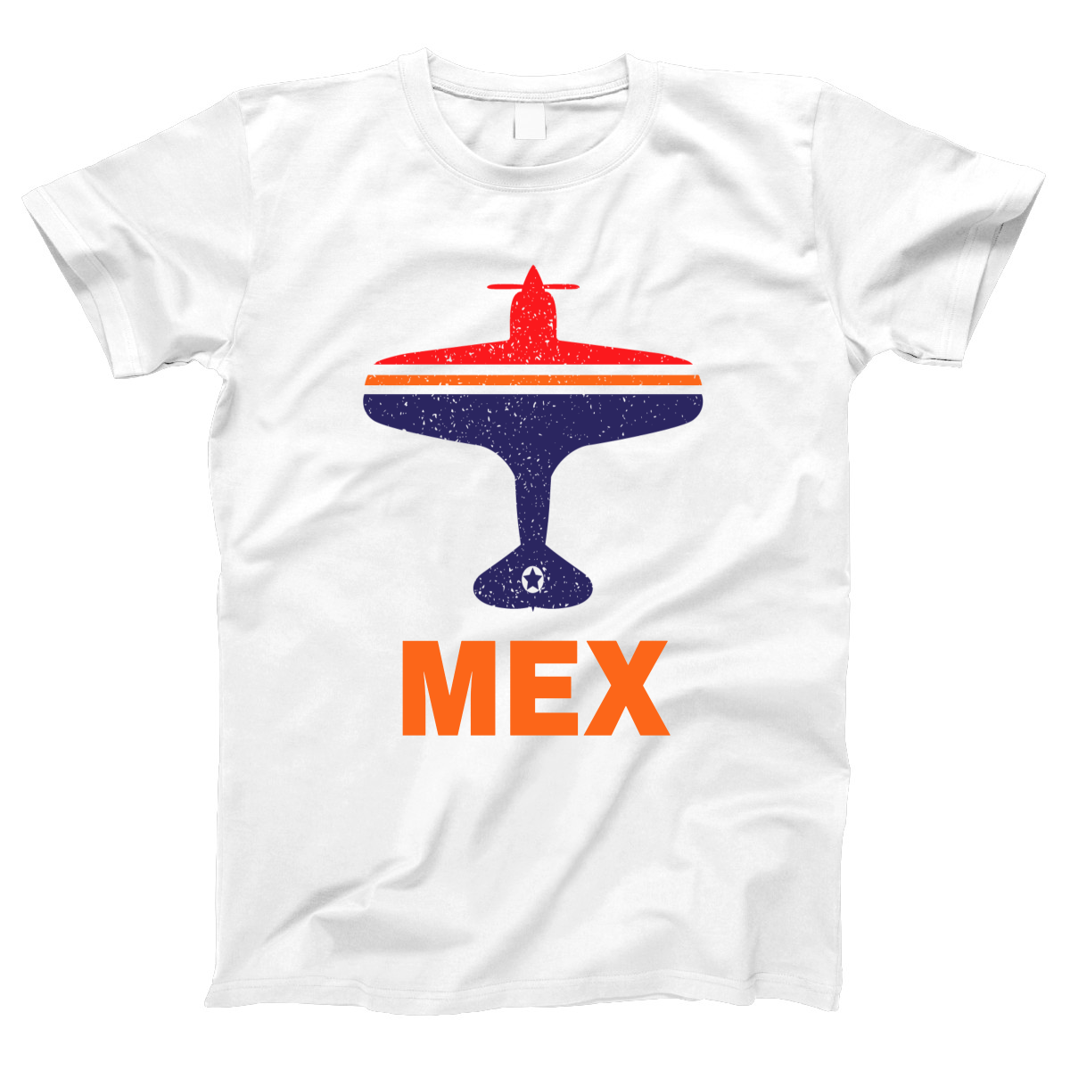 Fly Mexico City MEX Airport  Women's T-shirt | White