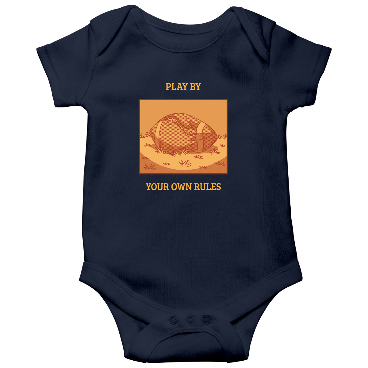 Play By Your Own Rules Baby Bodysuits