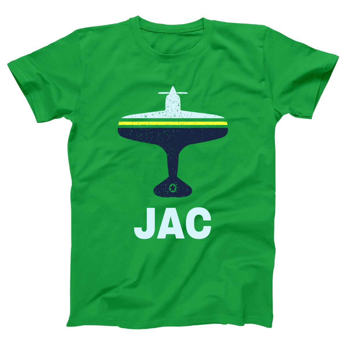 Fly Jackson Hole JAC Airport Women's T-shirt | Green