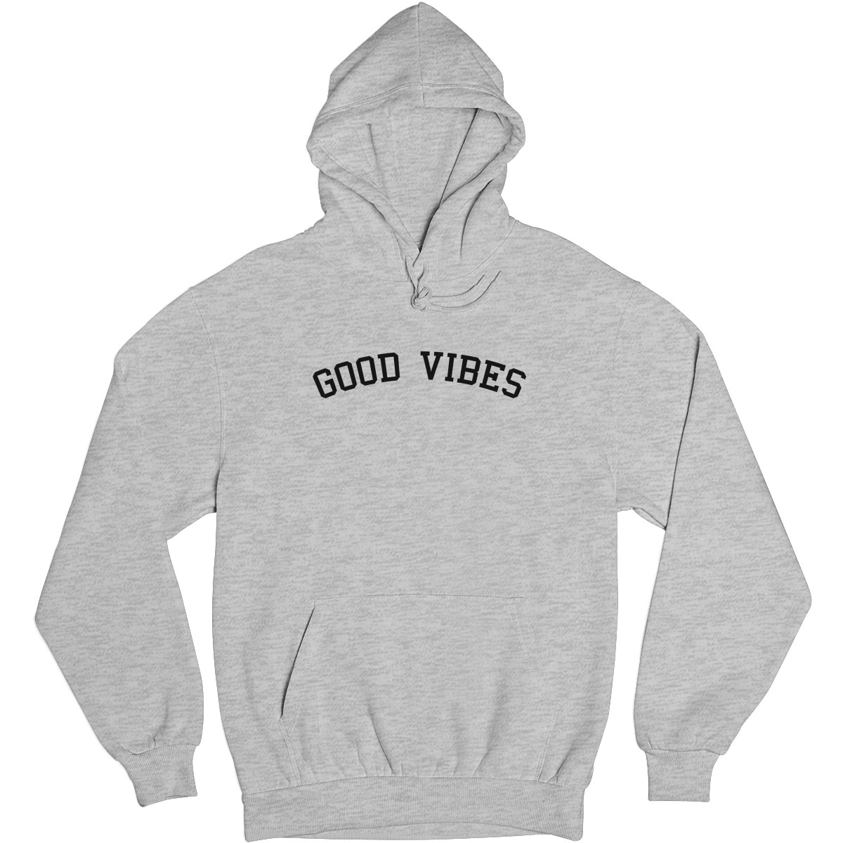 Good Vibes Unisex Hoodie | Gray