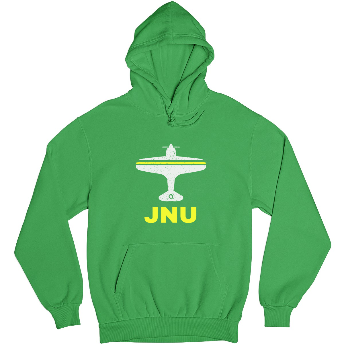 Fly Juneau JNU Airport Unisex Hoodie | Green