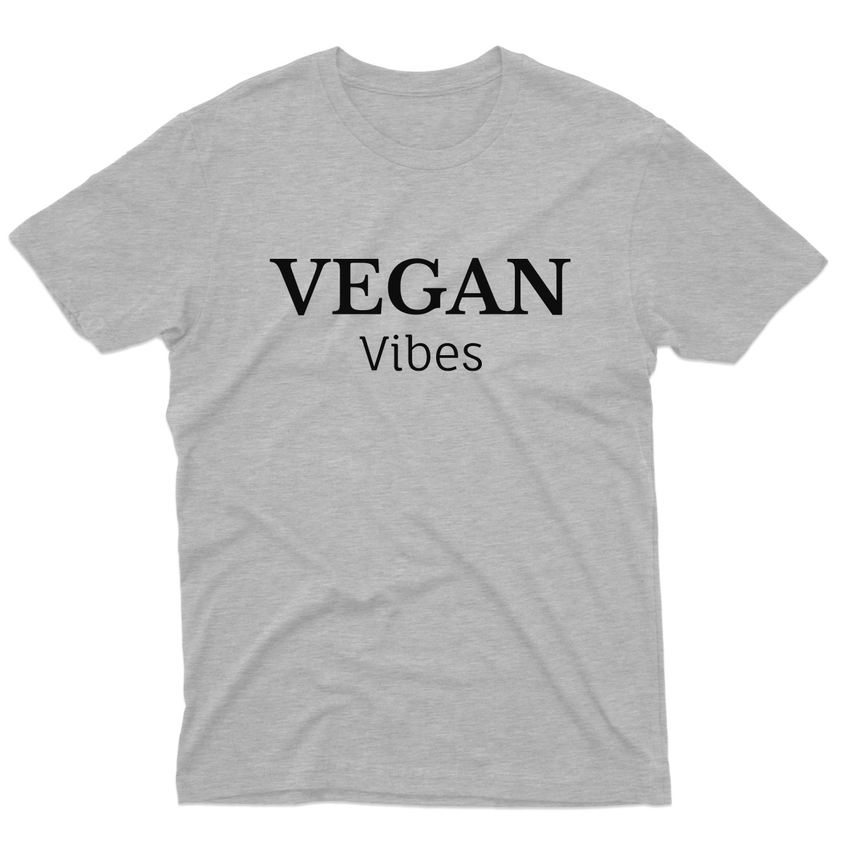 Vegan Vibes Men's T-shirt | Gray