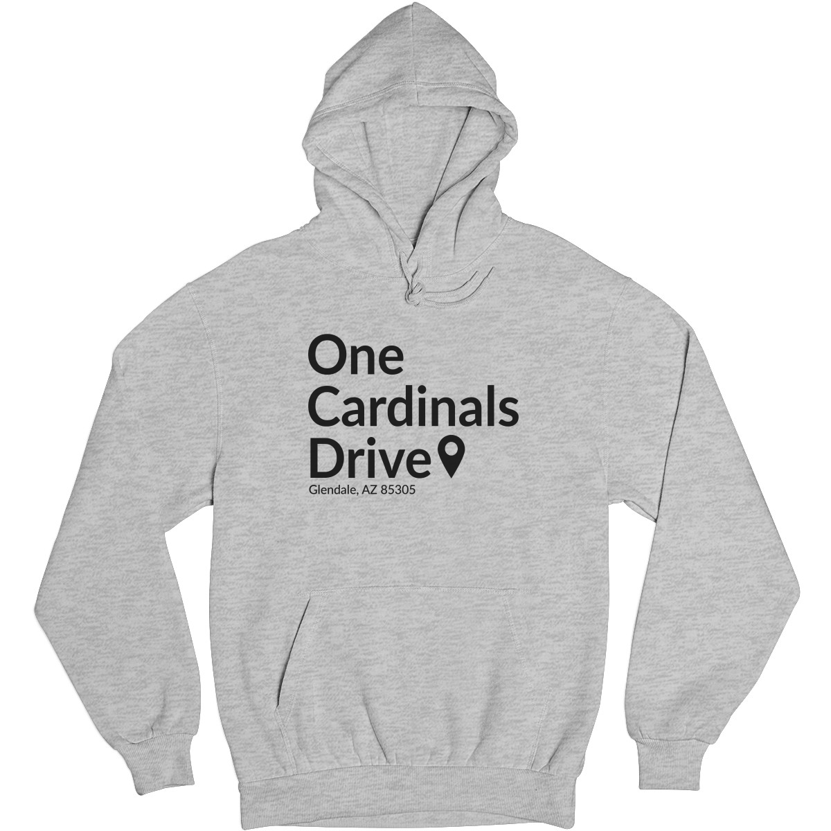 Arizona Football Stadium Unisex Hoodie | Gray