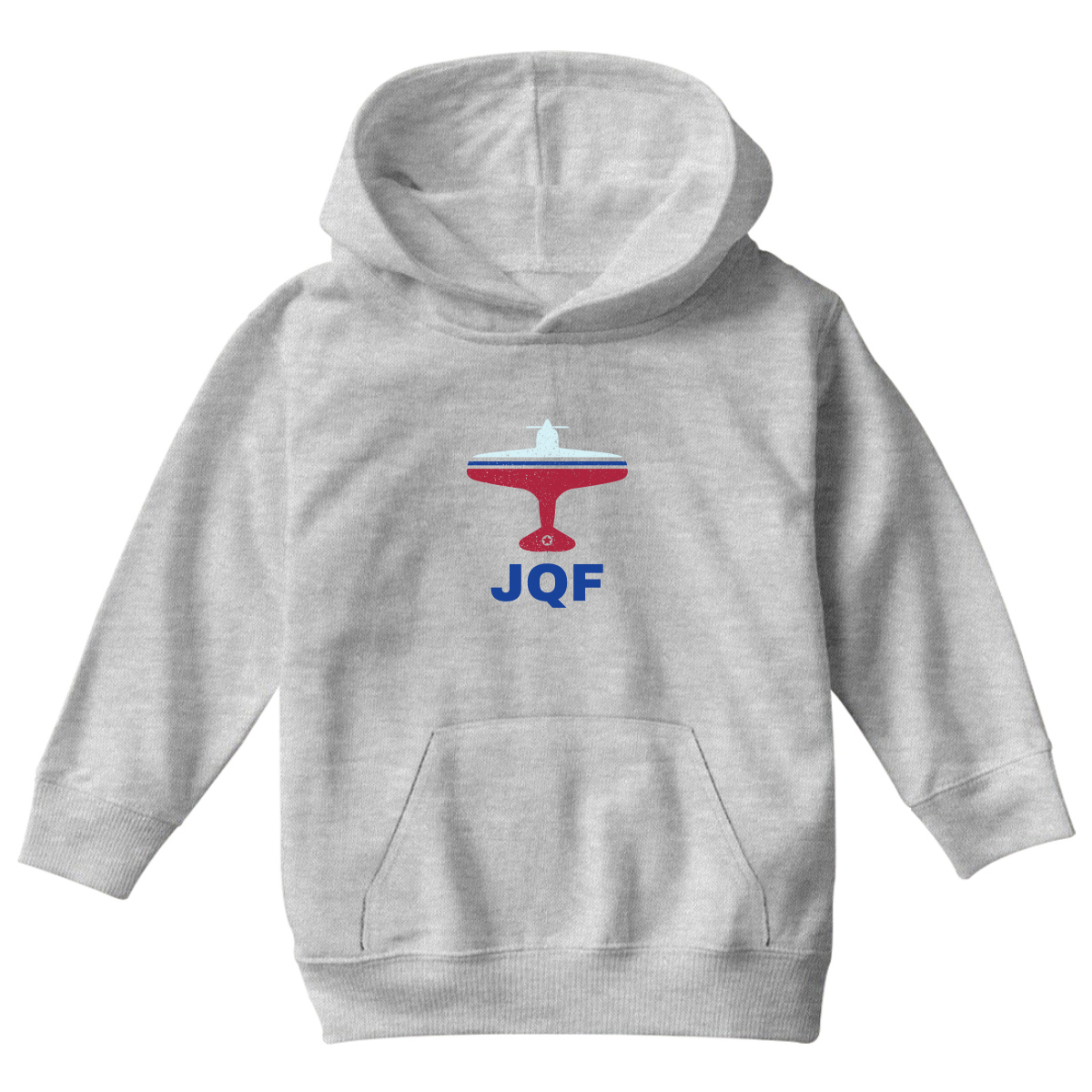 Fly Concord JQF Airport Kids Hoodie | Gray