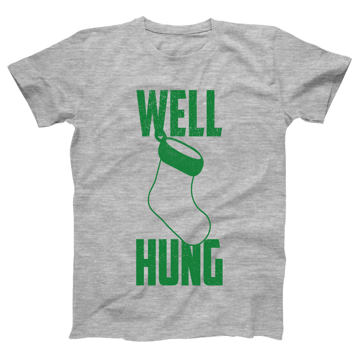 Well Hung Women's T-shirt | Gray