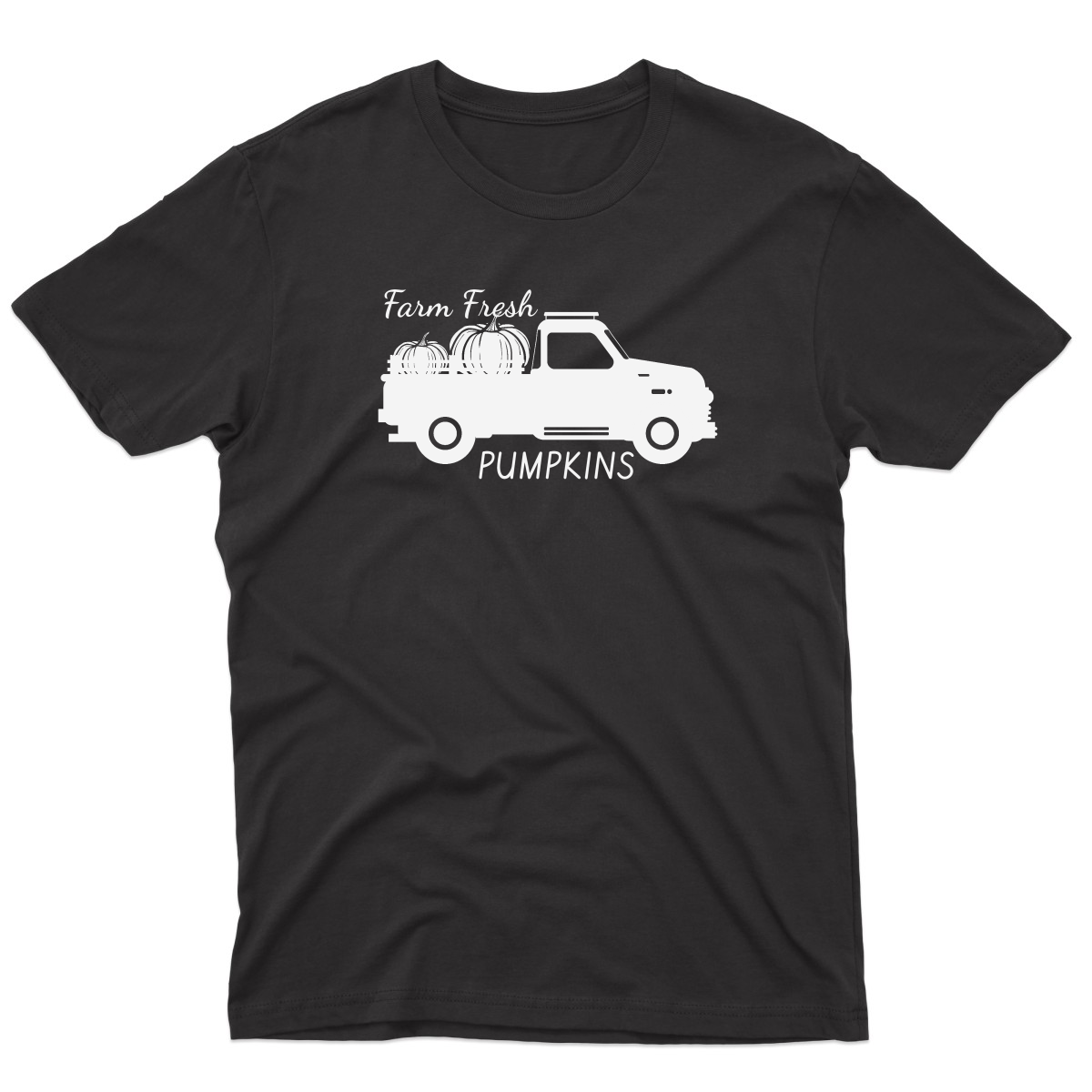 Farm Fresh Pumpkins Men's T-shirt | Black