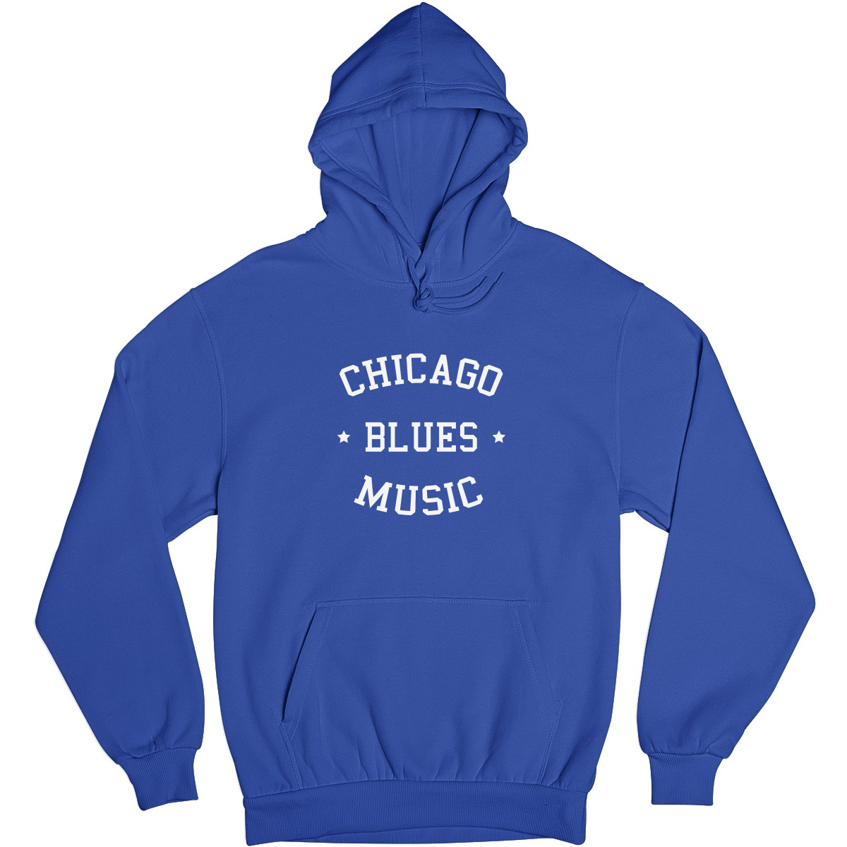 Chicago Blues Music Unisex Hoodie | Blue