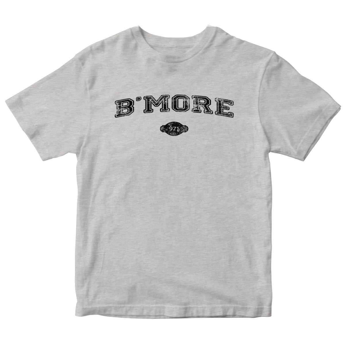 B'more 1729 Represent Toddler T-shirt | Gray