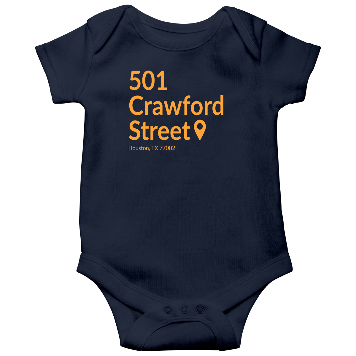 Houston Baseball Stadium  Baby Bodysuits