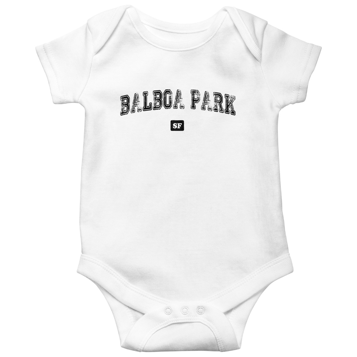 Balboa Park Sf Represent Baby Bodysuits | White