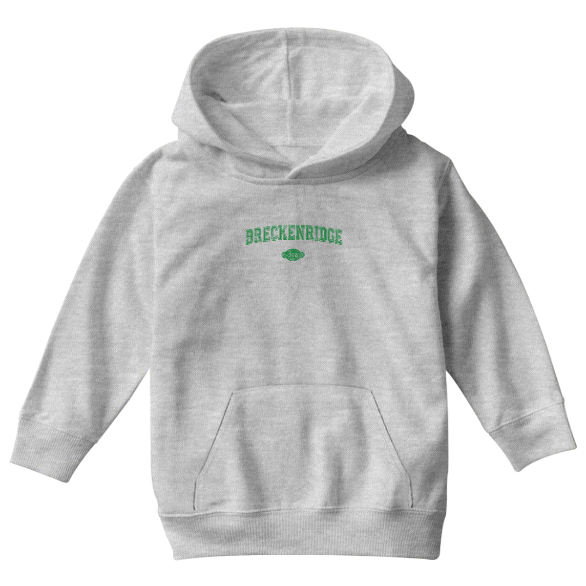 Breckenridge 1880 Represent Kids Hoodie | Gray