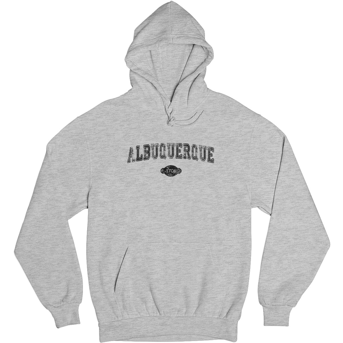 Albuquerque 1706 Represent Unisex Hoodie | Gray