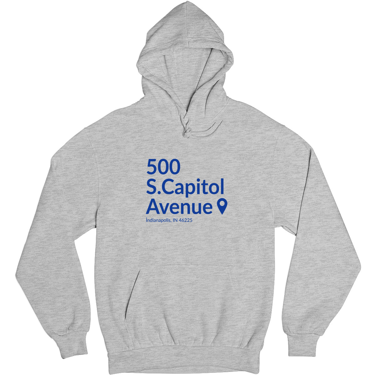 Indianapolis Football Stadium Unisex Hoodie | Gray