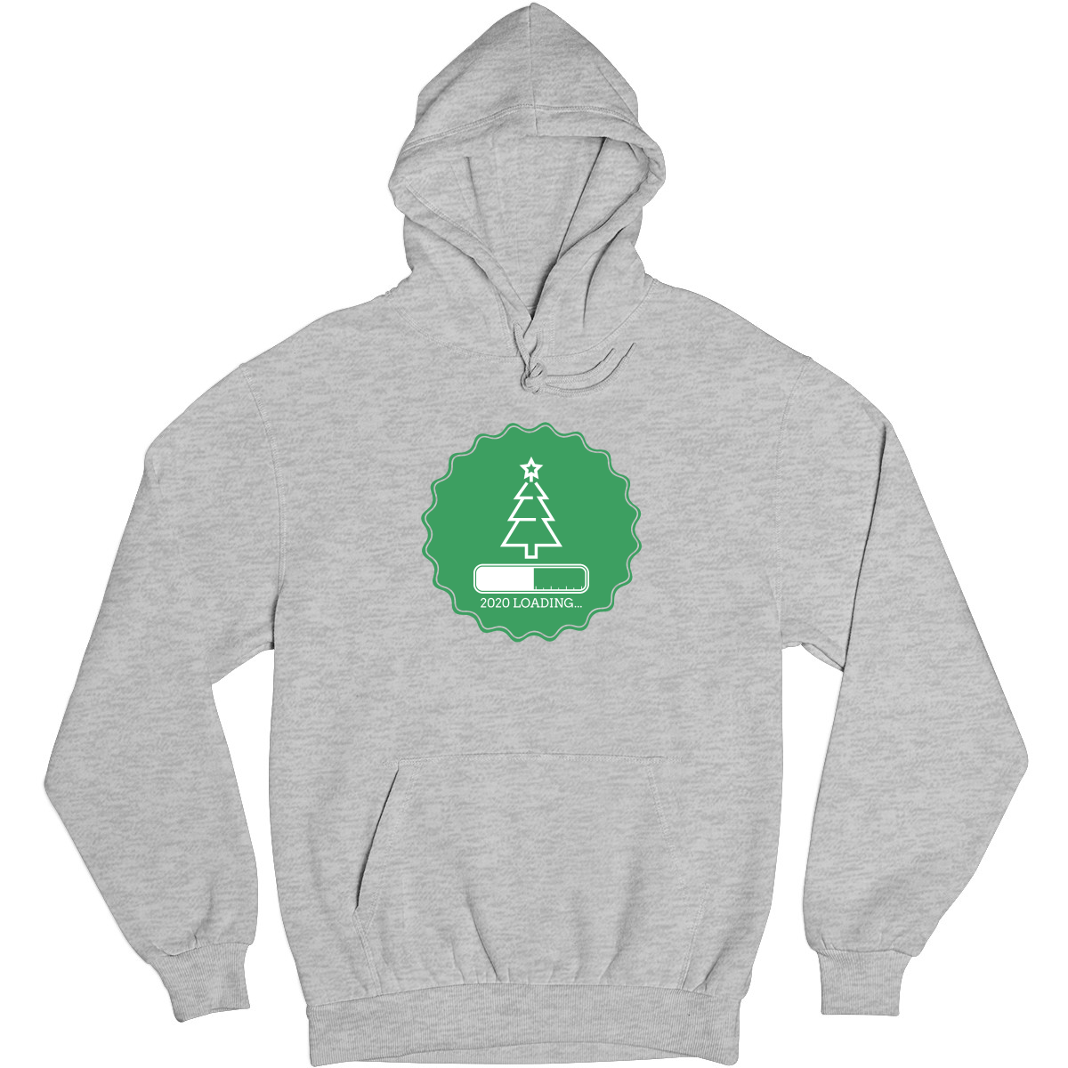 2021 Loading Unisex Hoodie | Gray