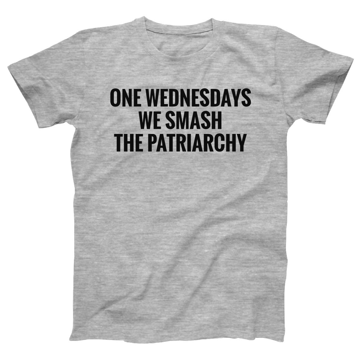 Smash The Patriarchy Women's T-shirt | Gray