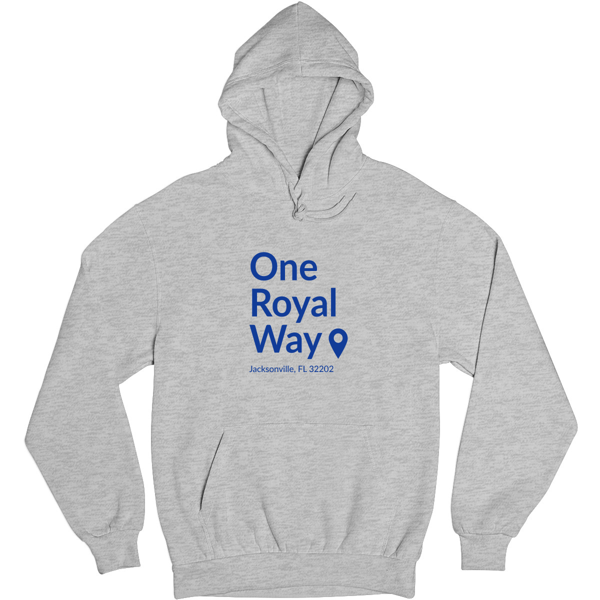 Kansas City Baseball Stadium Unisex Hoodie | Gray