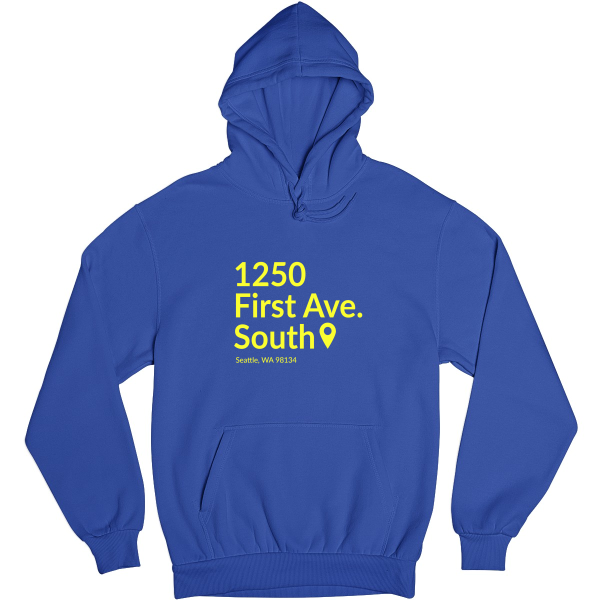 Seattle Baseball Stadium Unisex Hoodie | Blue