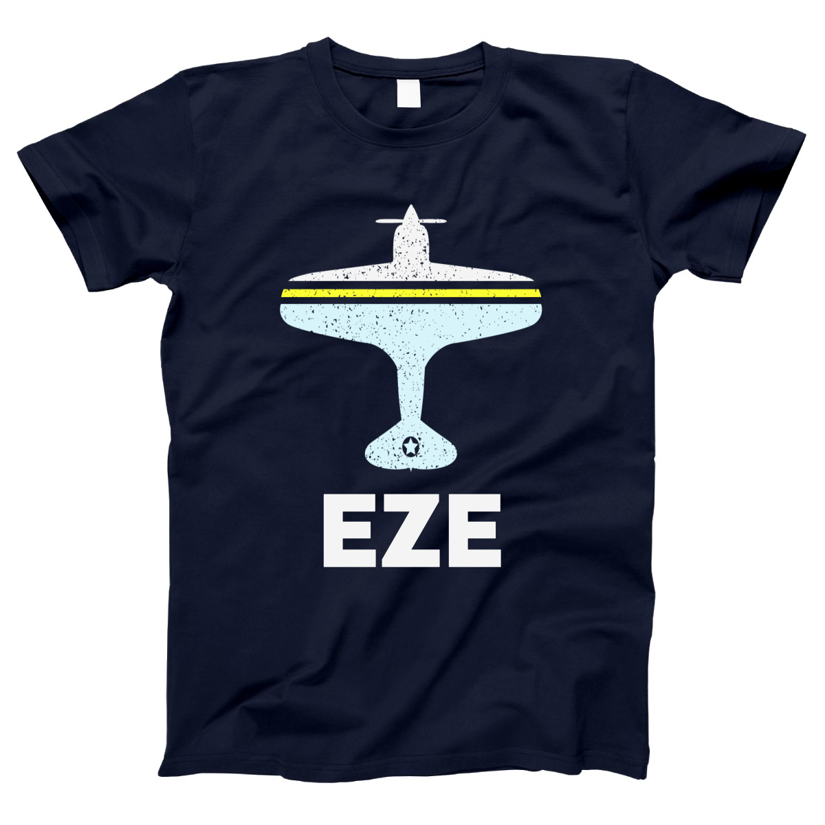 Fly Buenos Aires EZE Airport Women's T-shirt | Navy