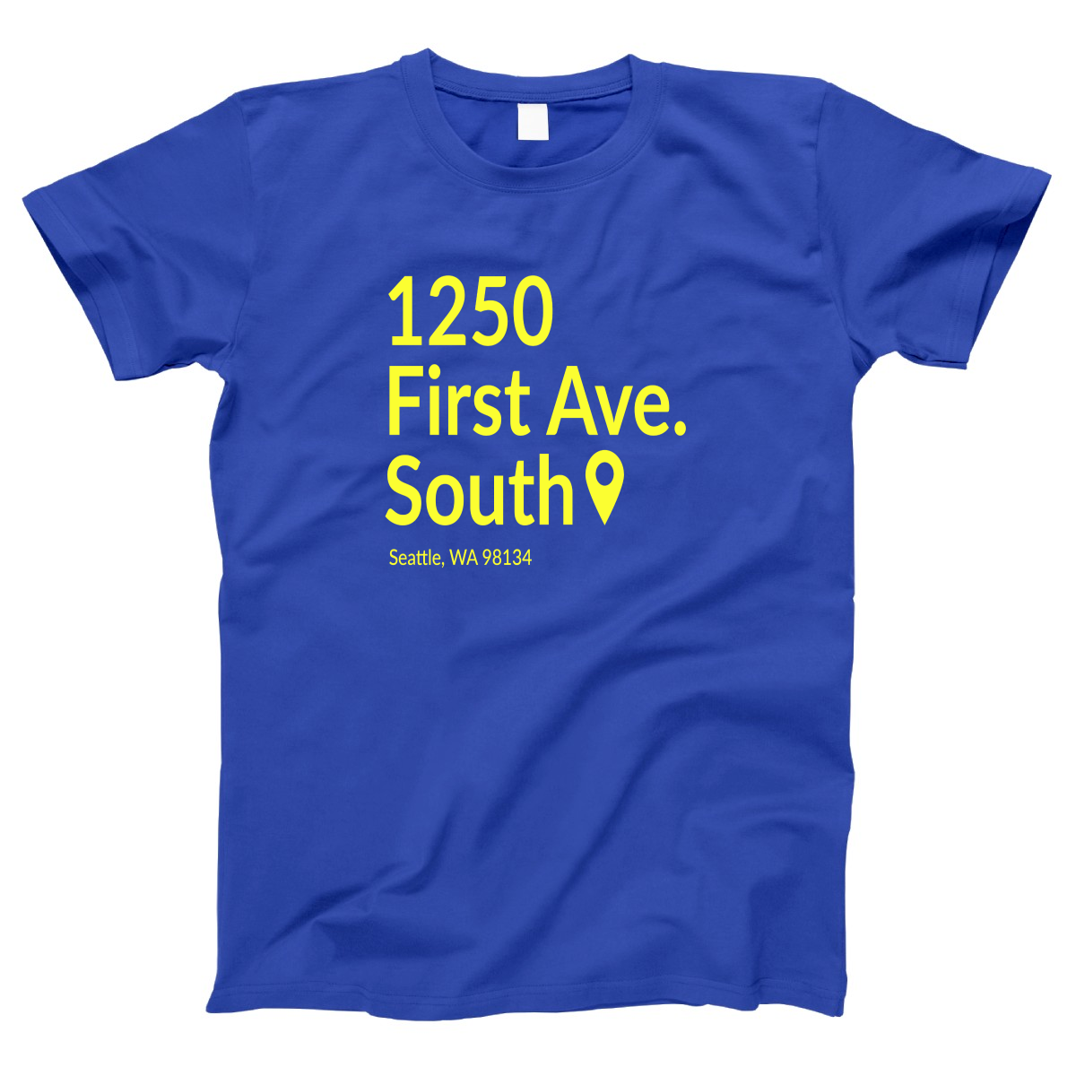 Seattle Baseball Stadium Women's T-shirt | Blue