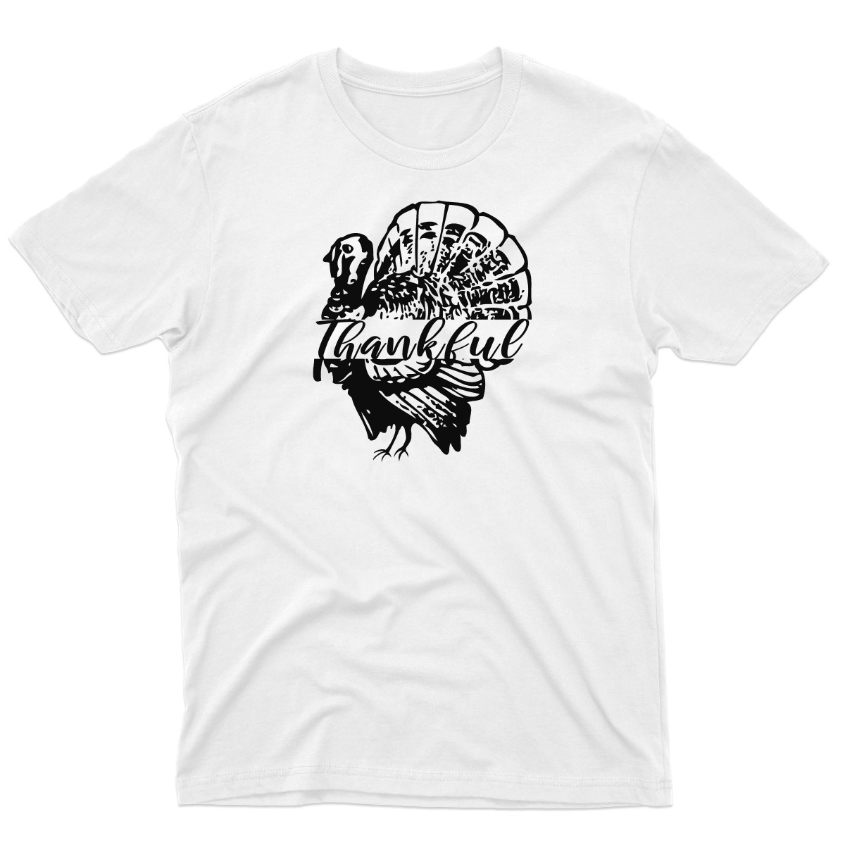 Thankful Turkey Men's T-shirt | White