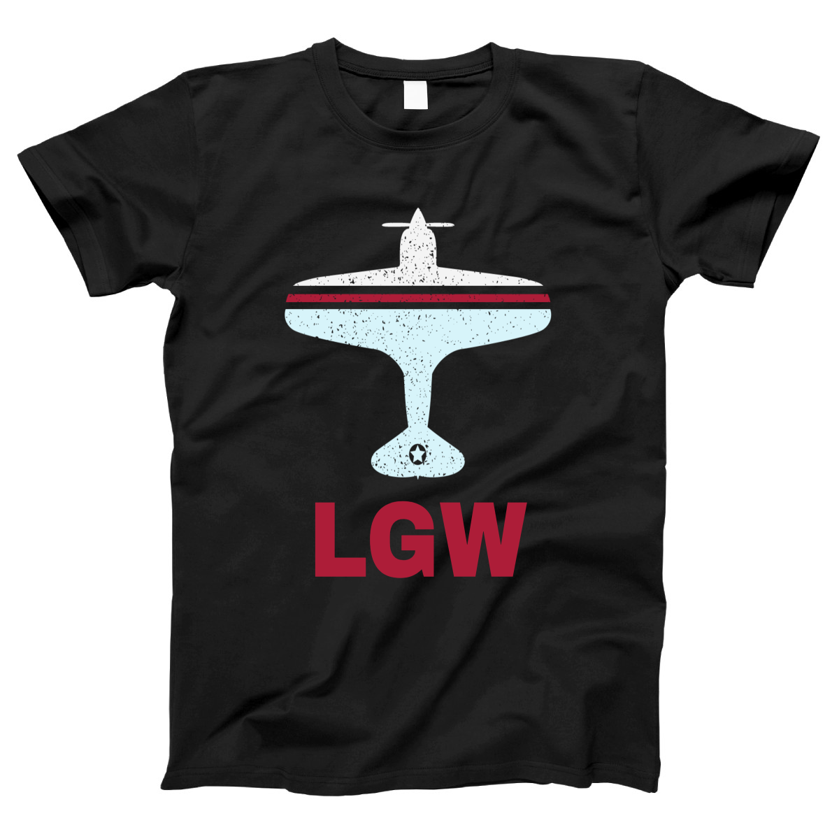 Fly London LGW Airport Women's T-shirt | Black