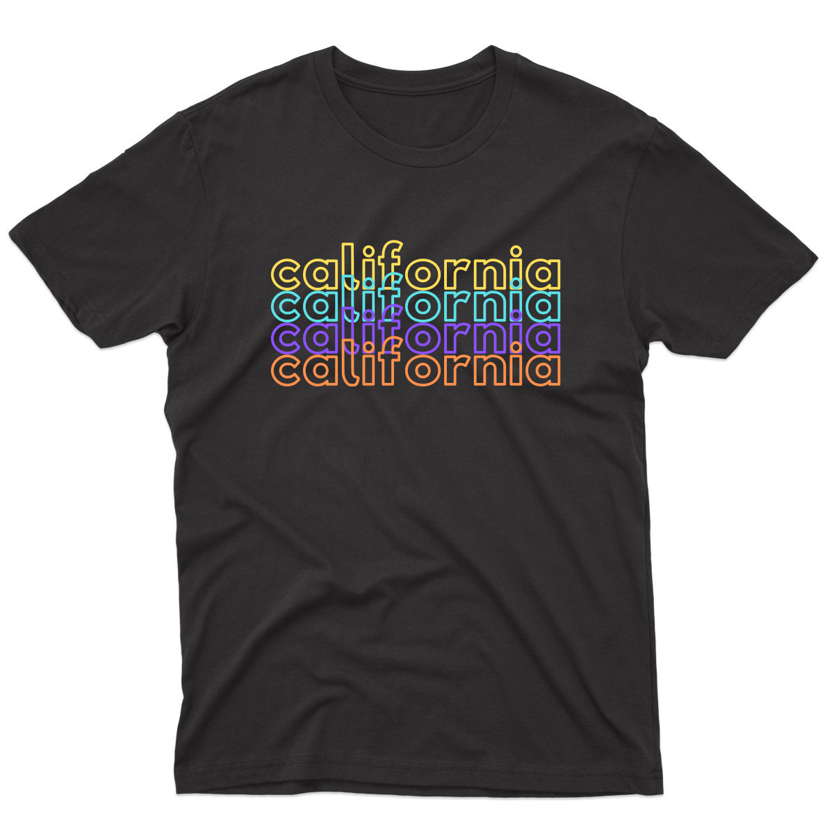 California Men's T-shirt | Black