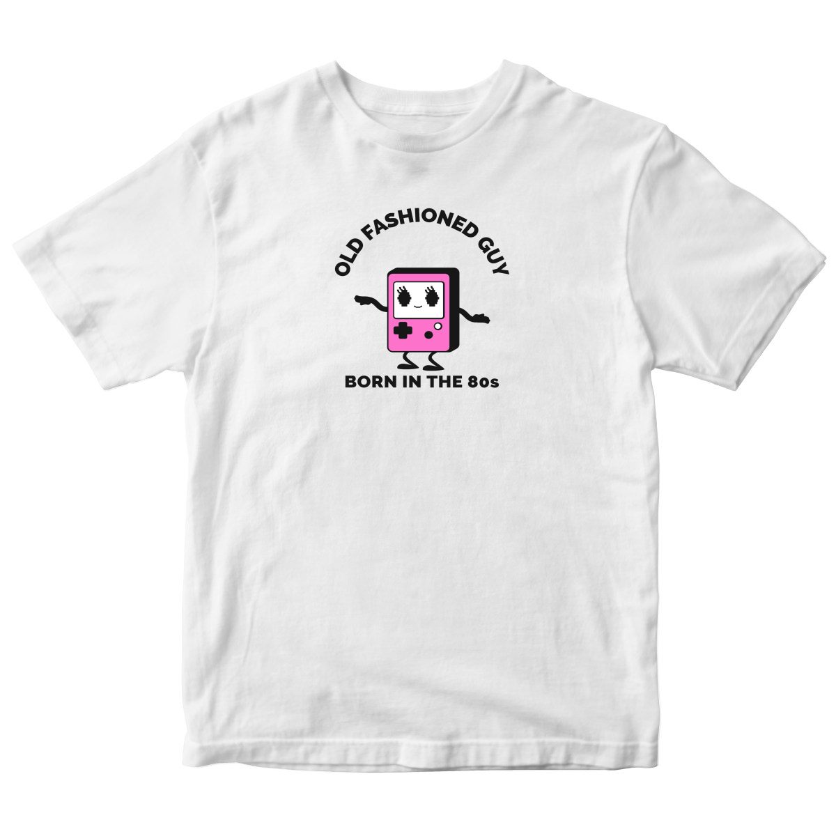 Old Fashioned Guy Toddler T-shirt | White