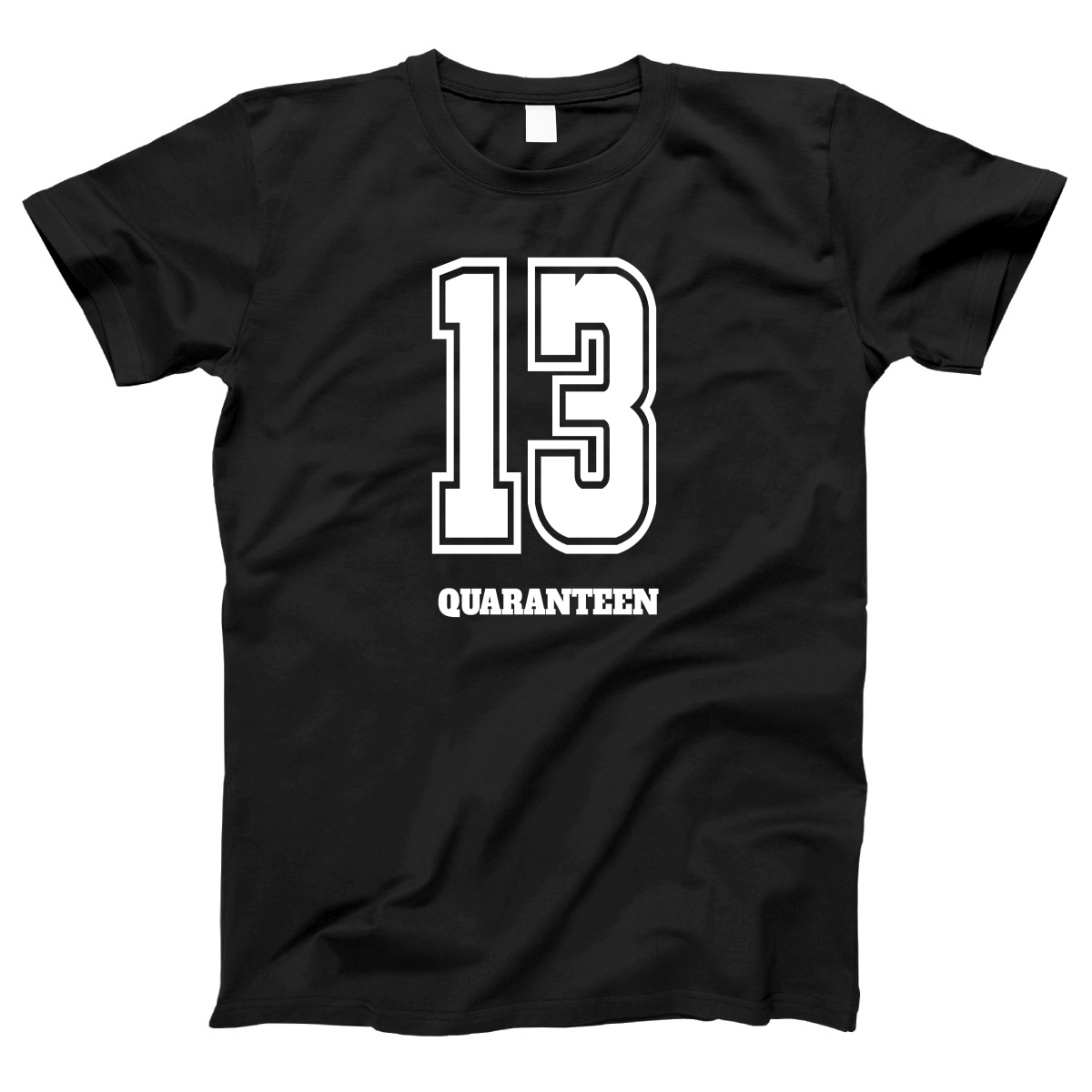 13 QUARANTEEN Women's T-shirt | Black