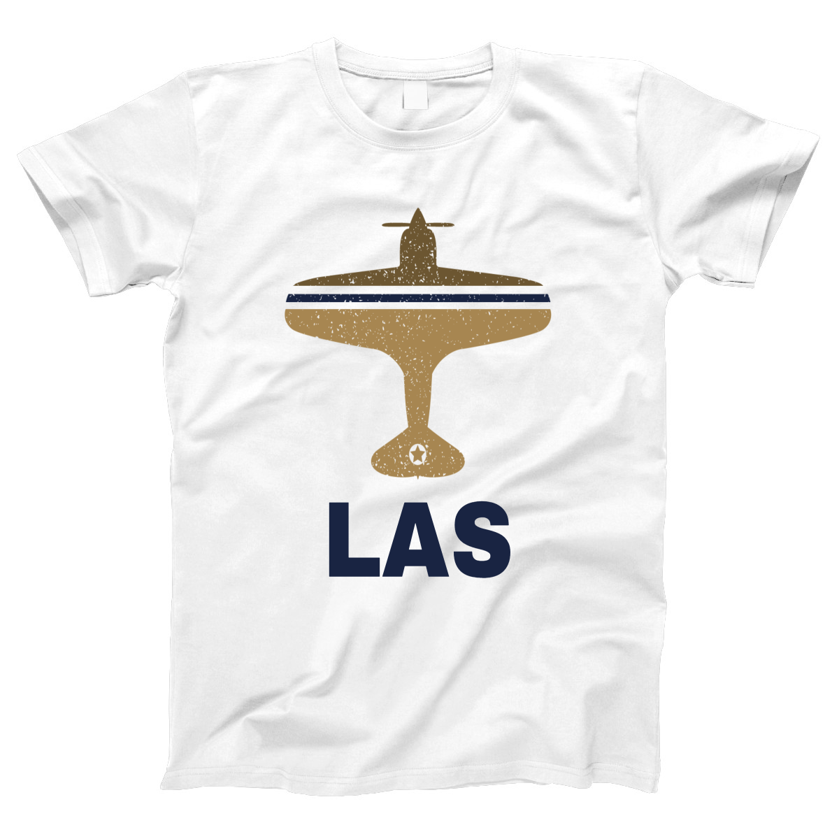 Fly Las Vegas LAS Airport Women's T-shirt | White