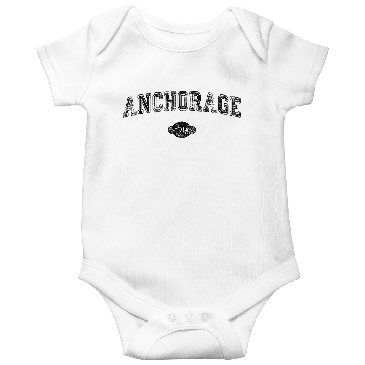 Anchorage 1914 Represent Baby Bodysuits | White