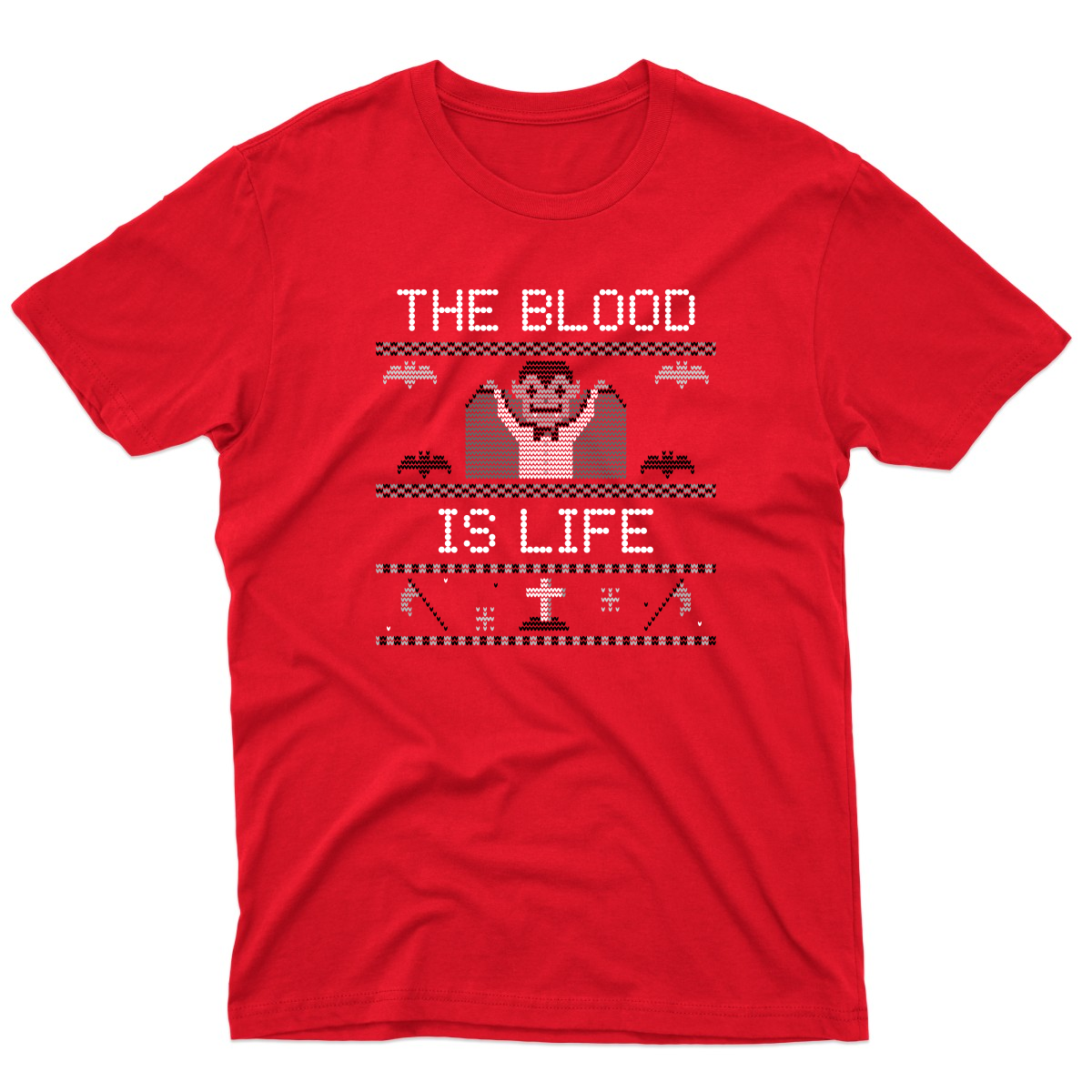 The Blood Is Life Men's T-shirt | Red